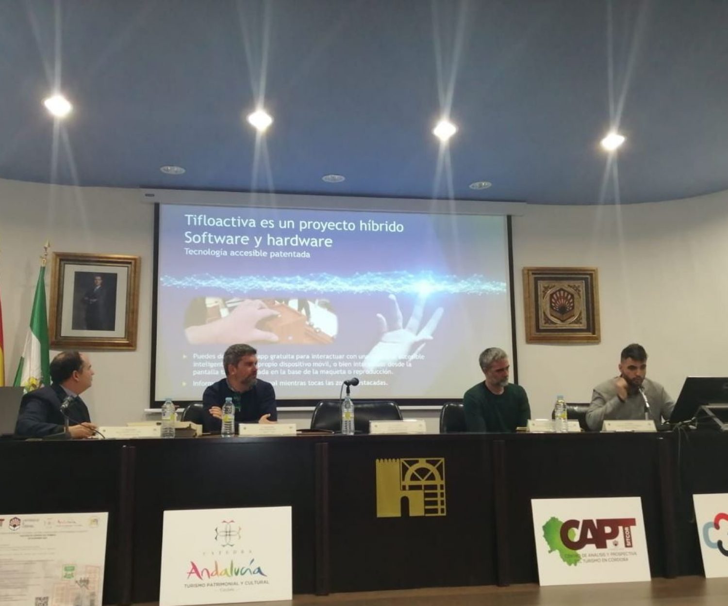 Tifloactiva en Cátedra de turismo patrimonial y cultural