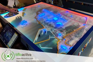 Maqueta Urbana Accesible Inteligente en Rota